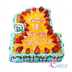 1St Birthday Cake Design