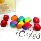 Mini Rainbow Swiss Rolls Full Month Package