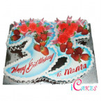 Numbered Cake Design