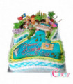 Numbered Cake Design