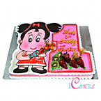1St Birthday Cake Design