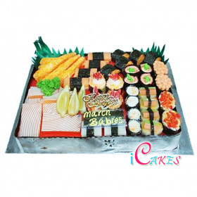 Sushi Cake Design