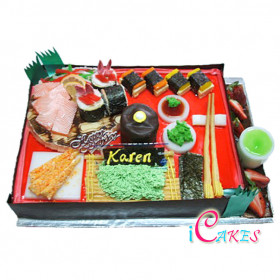 Sushi Cake Design