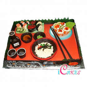 Sushi Cake Design