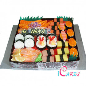 Sushi Cake Design