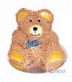 3D Bear & Barbie Doll Cake