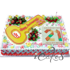 21St Birthday Cake Design