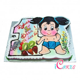 1St Birthday Cake Design