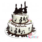 21St Tier Birthday Cake Design
