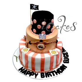 21St Tier Birthday Cake Design