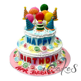 21St Tier Birthday Cake Design