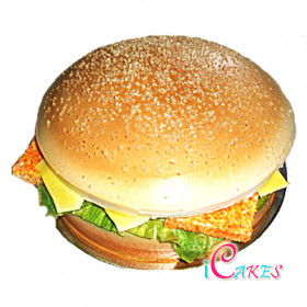 Burger Cake Design